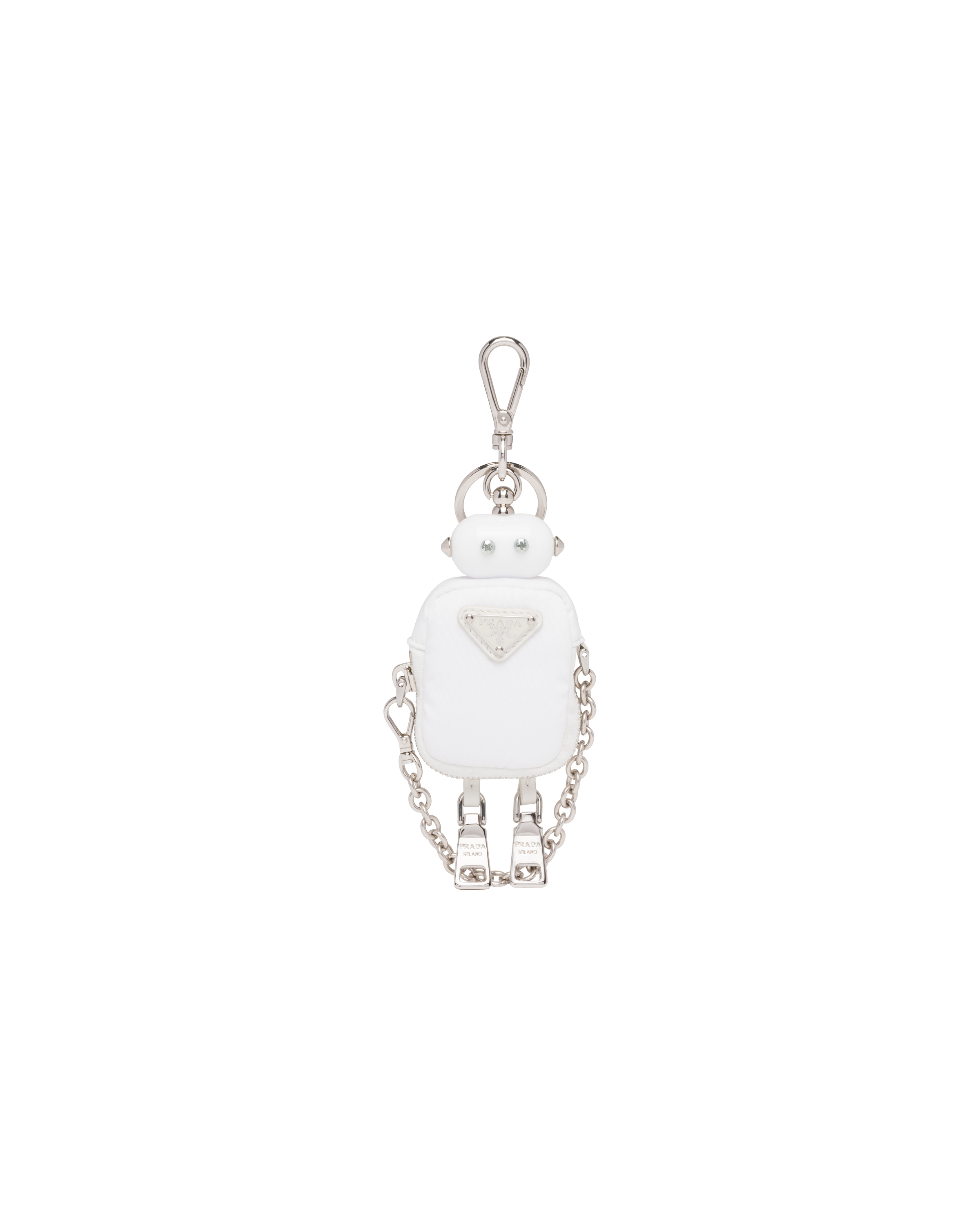 Re-Nylon robot bag charm