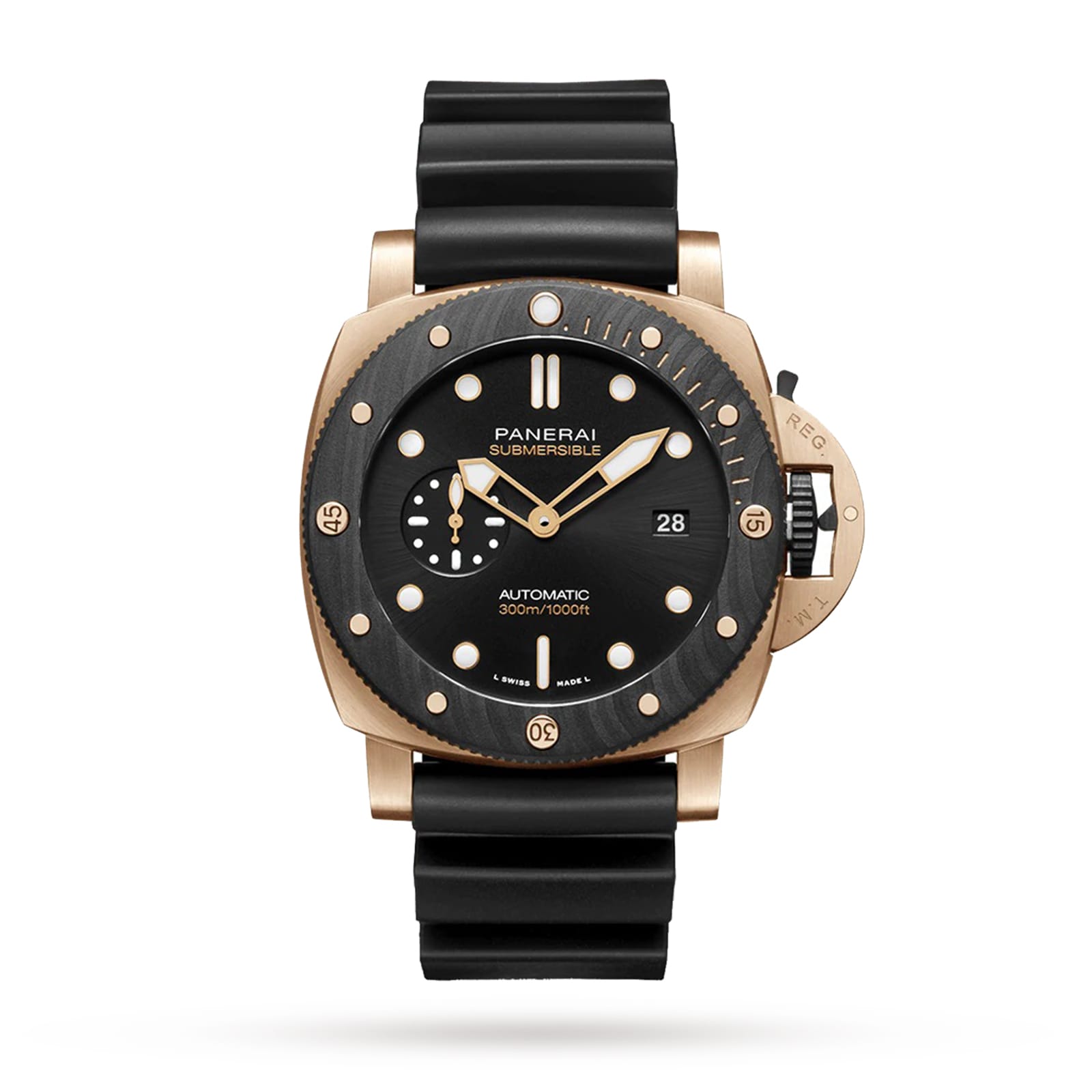 Panerai submersible oro on sale rosso