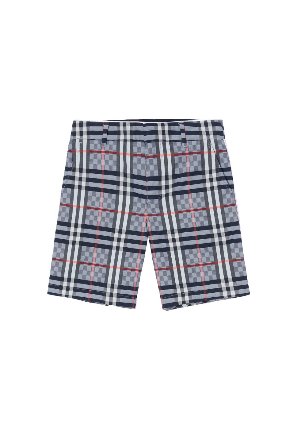 Burberry Chequerboard Stretch Cotton Tailored Shorts Boys Clothing |  Heathrow Boutique