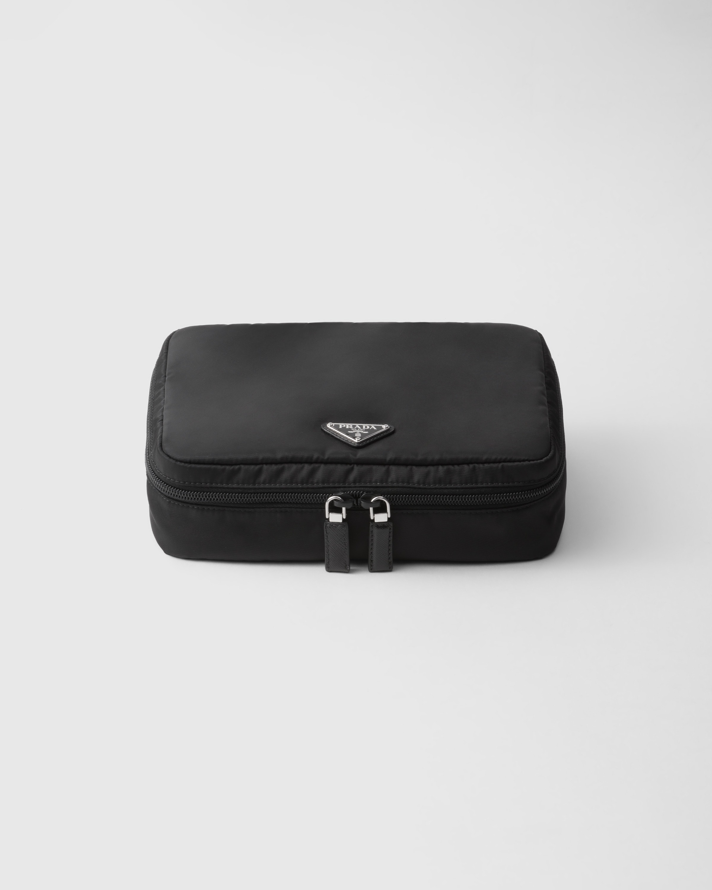 Medium Re Nylon zipper pouch Reserve Collect