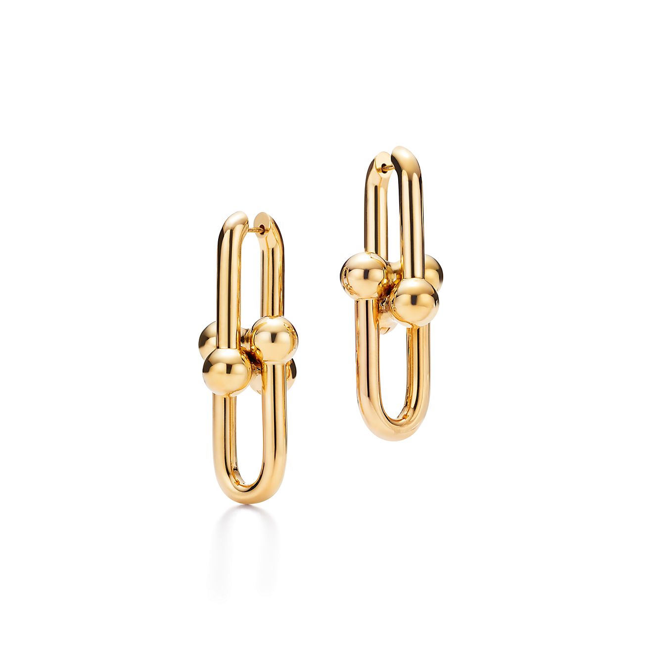 Tiffany & Co. Tiffany HardWear Extra Large Link Earrings in Yellow Gold ...