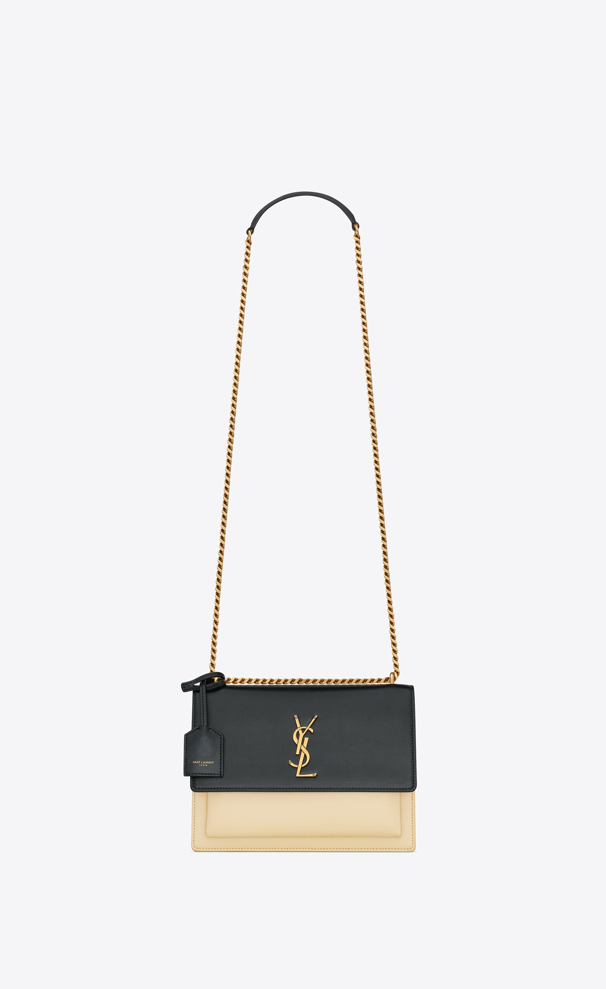 Saint Laurent Medium Sunset Chain Bag Shoulder Heathrow Reserve Collect
