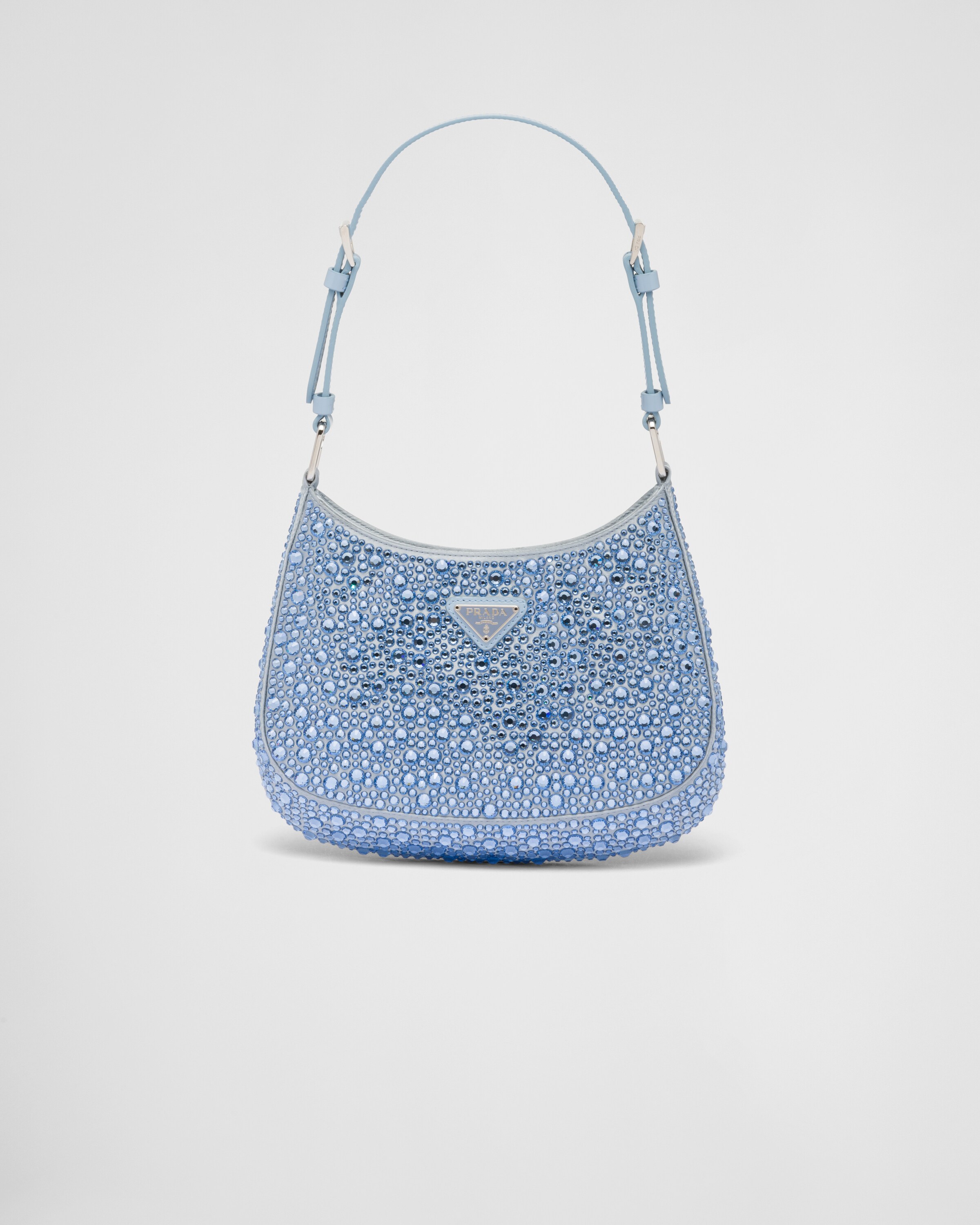 Prada Prada Cleo satin bag with crystals Shoulder | Heathrow