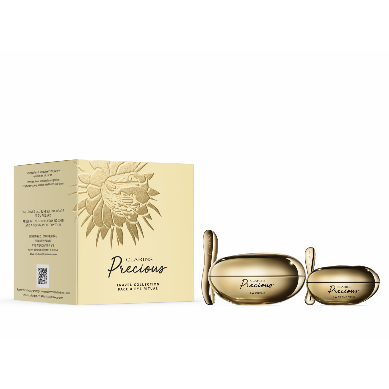 Clarins Precious Face & Eye Ritual Travel Set | Heathrow Reserve