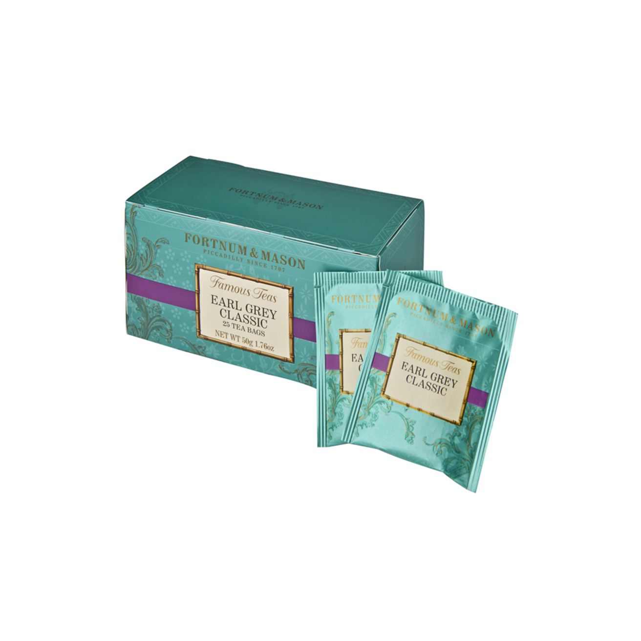 FORTNUM & MASON EARL GREY CLASSIC 2箱セット Fortnum & Mason Earl Grey Classic Tea Bags Confectionery