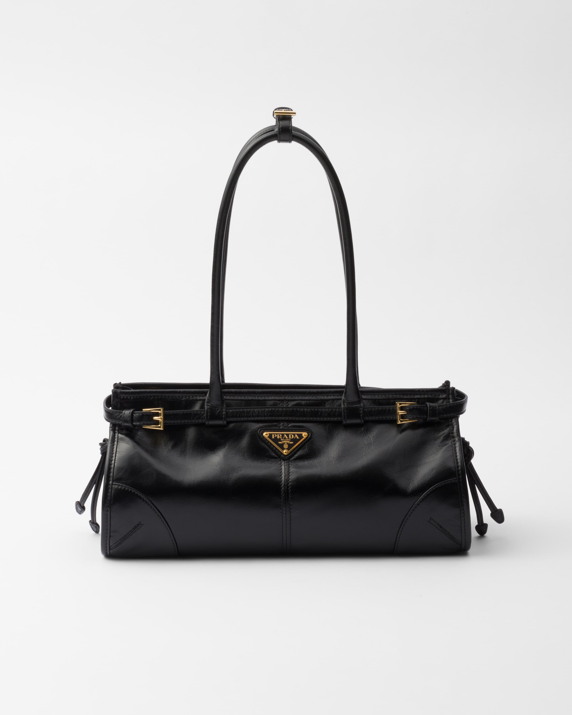 Prada Medium leather handbag Top Handle Heathrow Reserve Collect
