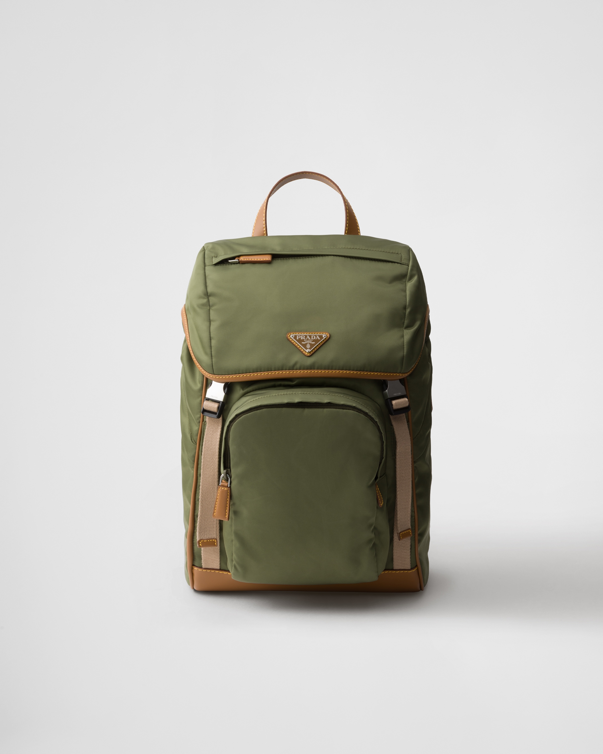 Prada nylon backpack men hot sale