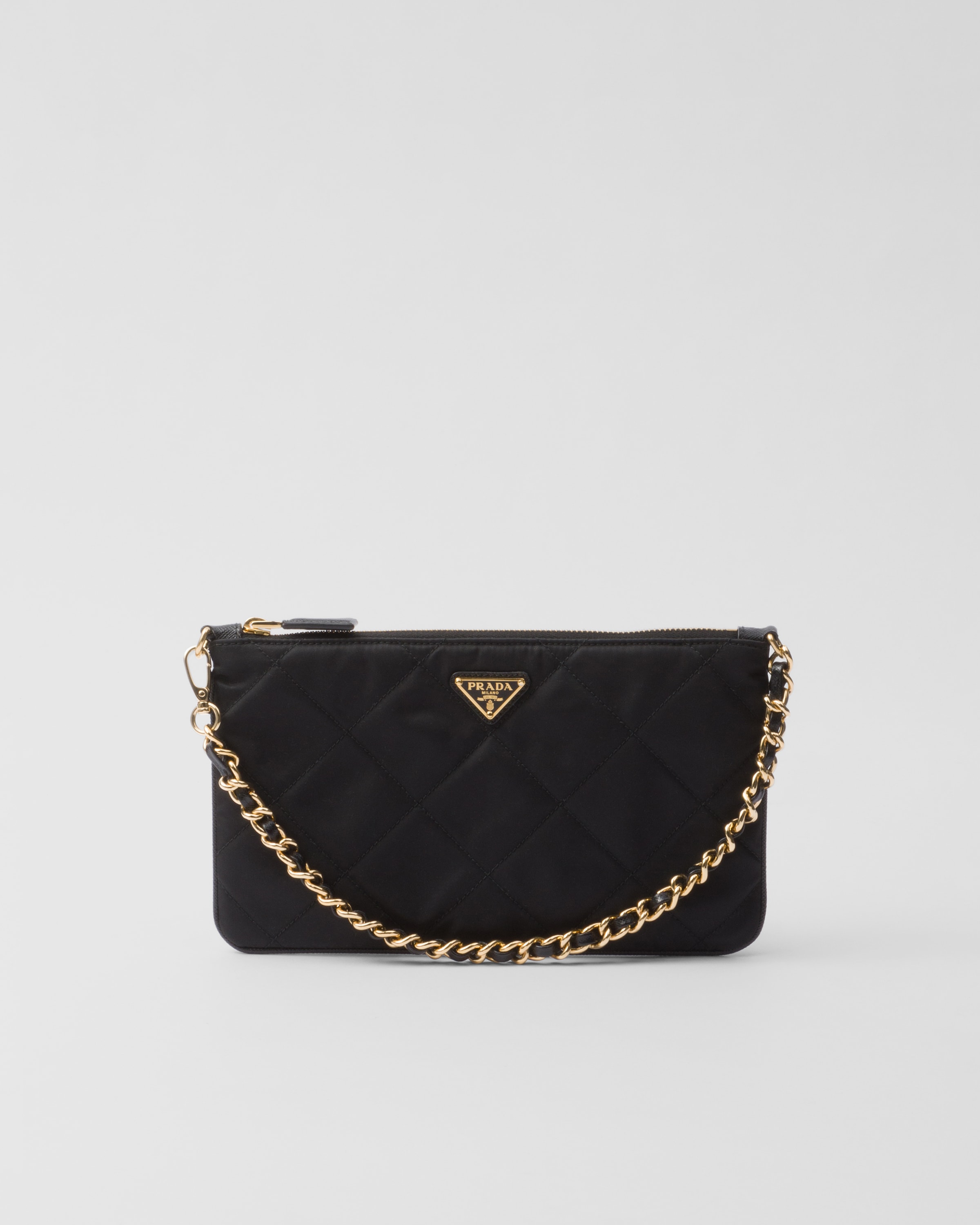 Prada small nylon pouch hot sale