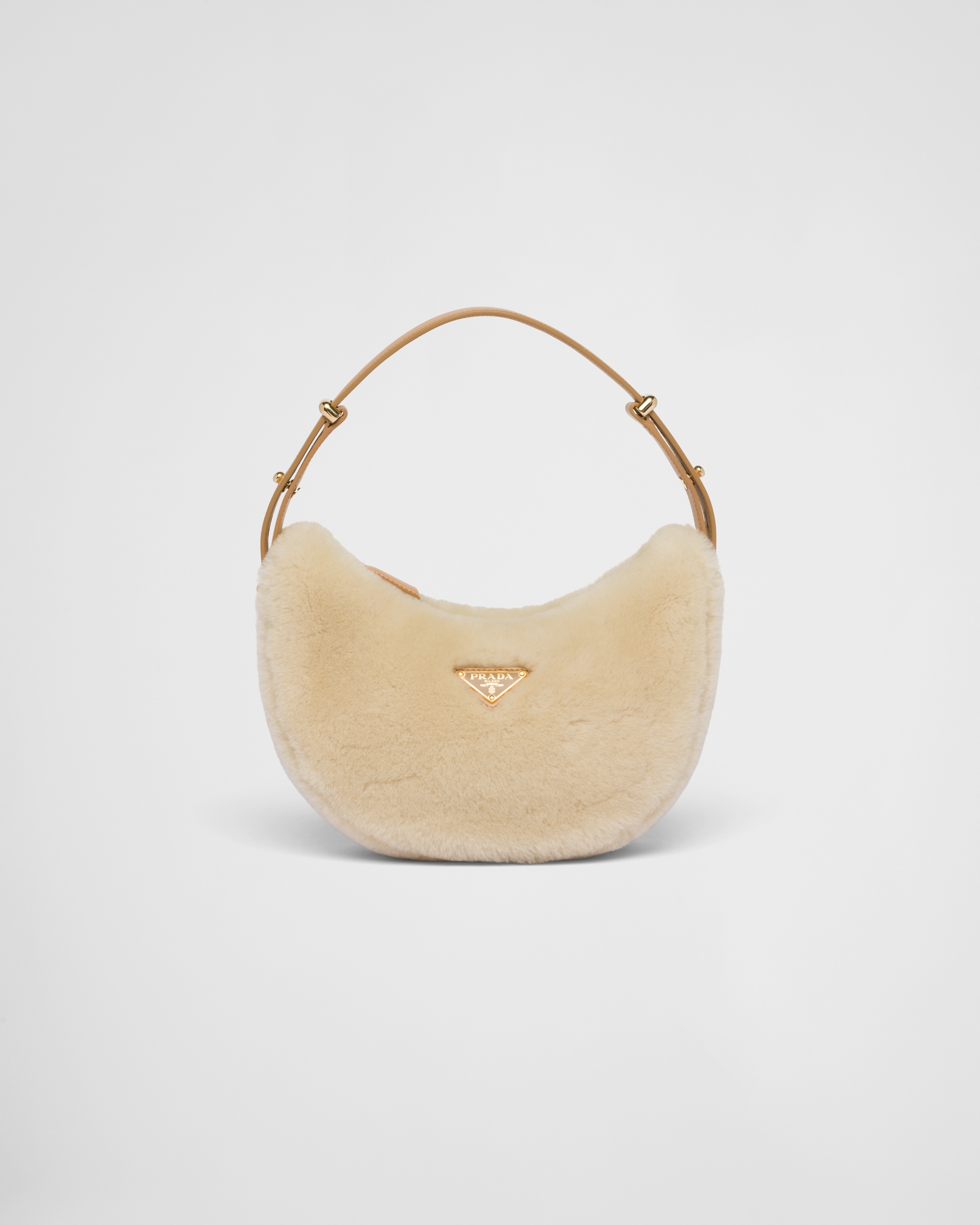 Prada shearling bag outlet
