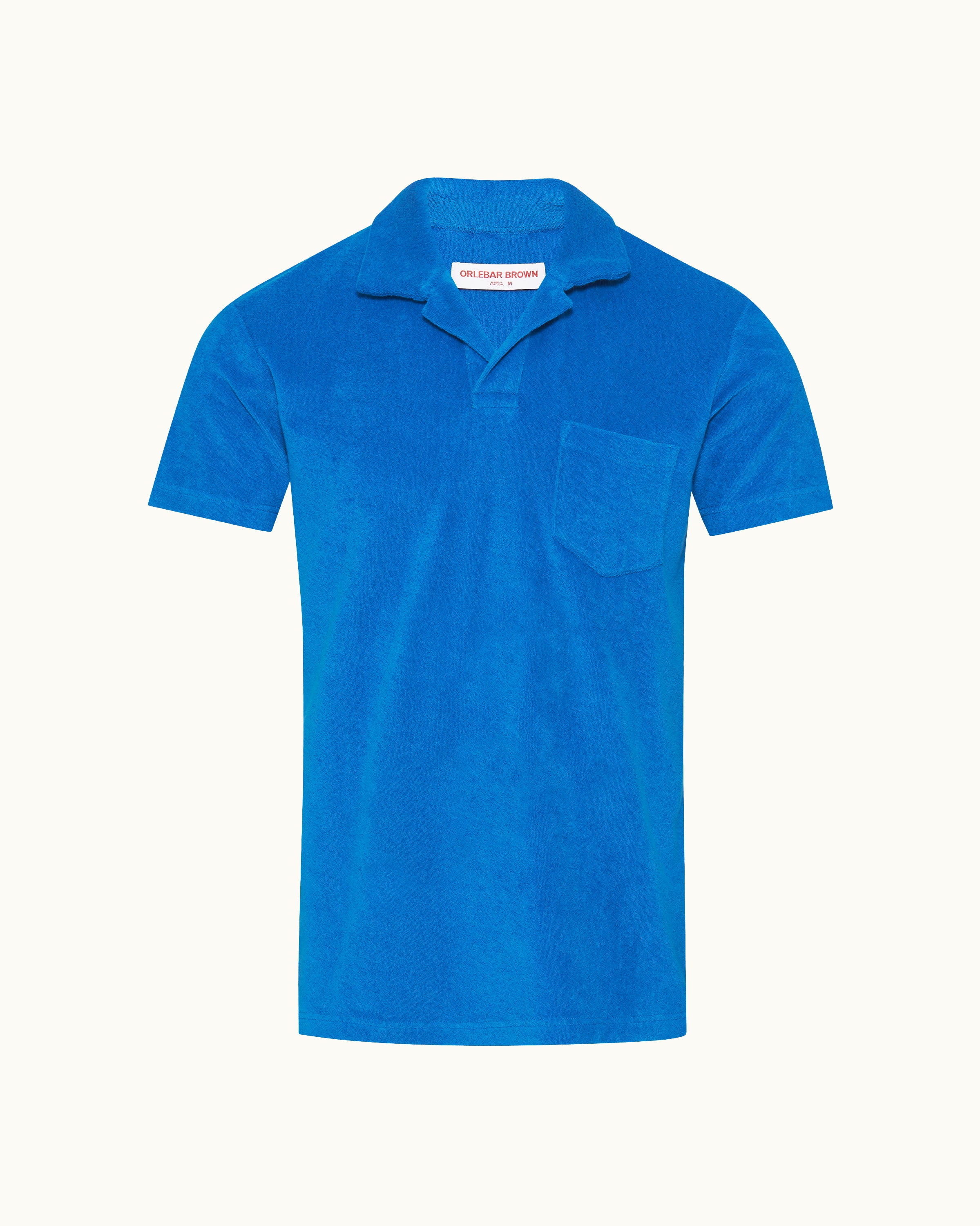 Orlebar Brown Terry Nova Blue Tops | Heathrow Reserve & Collect