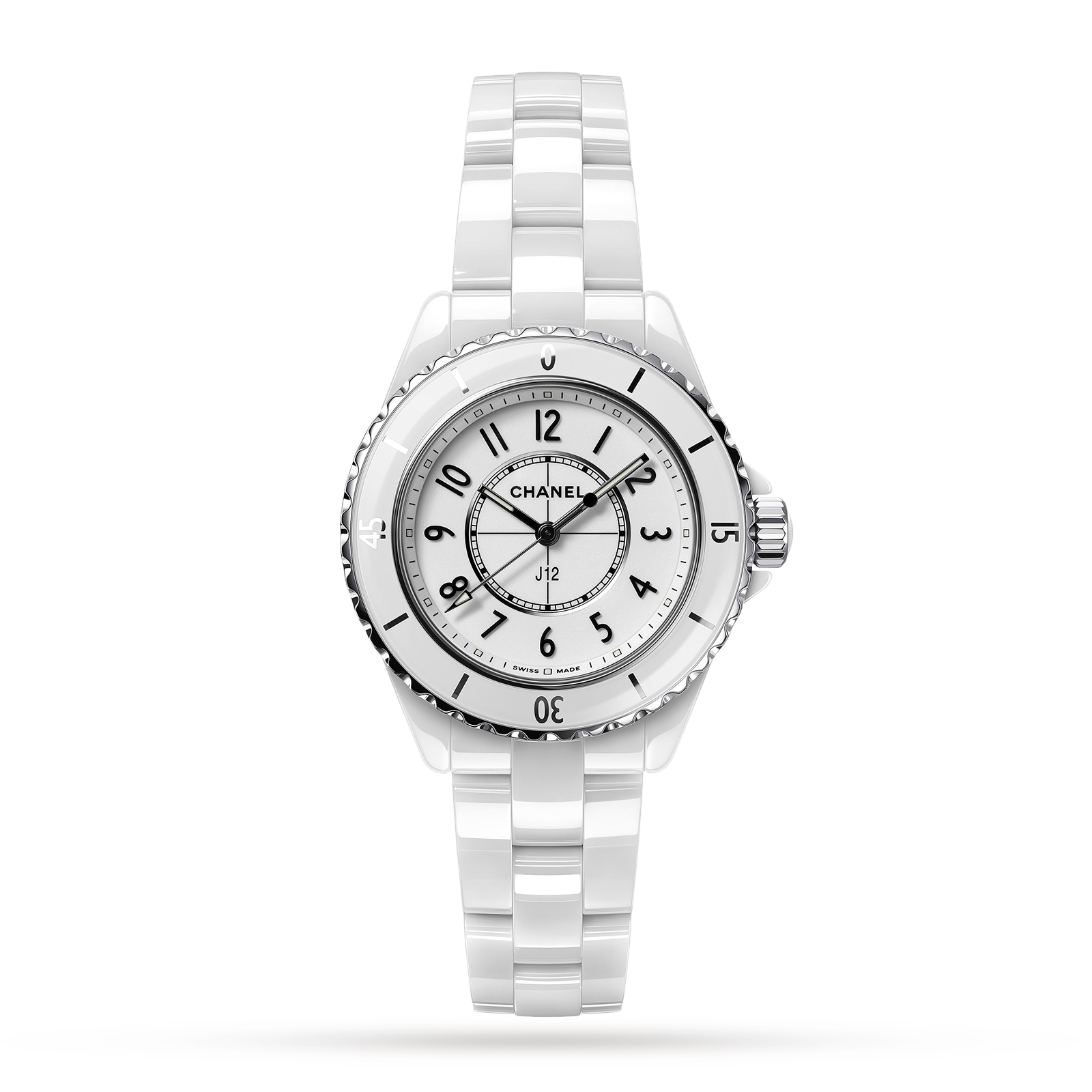 Chanel J12 White 33mm Ladies Watch Fine Watches