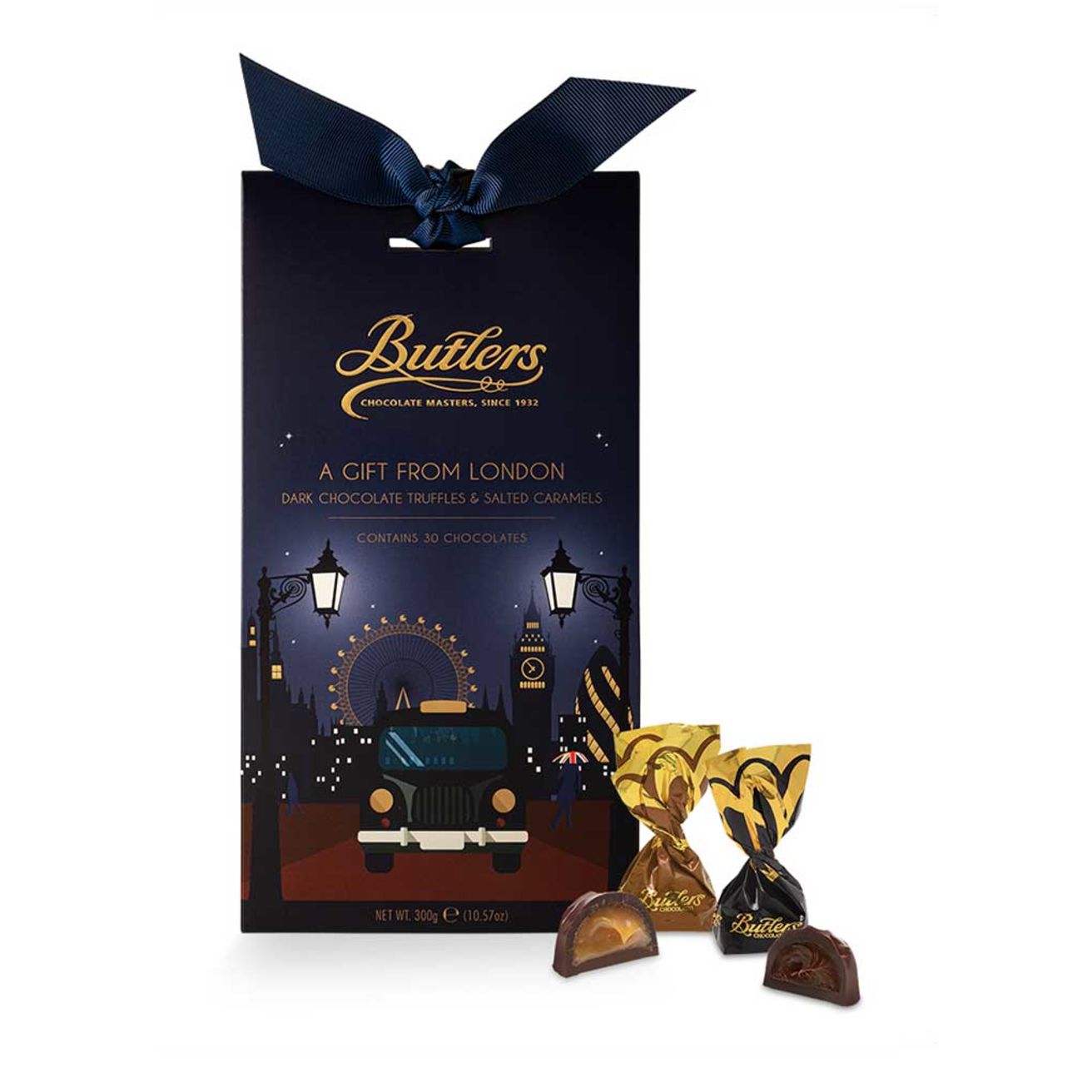 Butlers A Gift from London Dark Chocolate Truffles & Salted Caramels Confectionery Heathrow