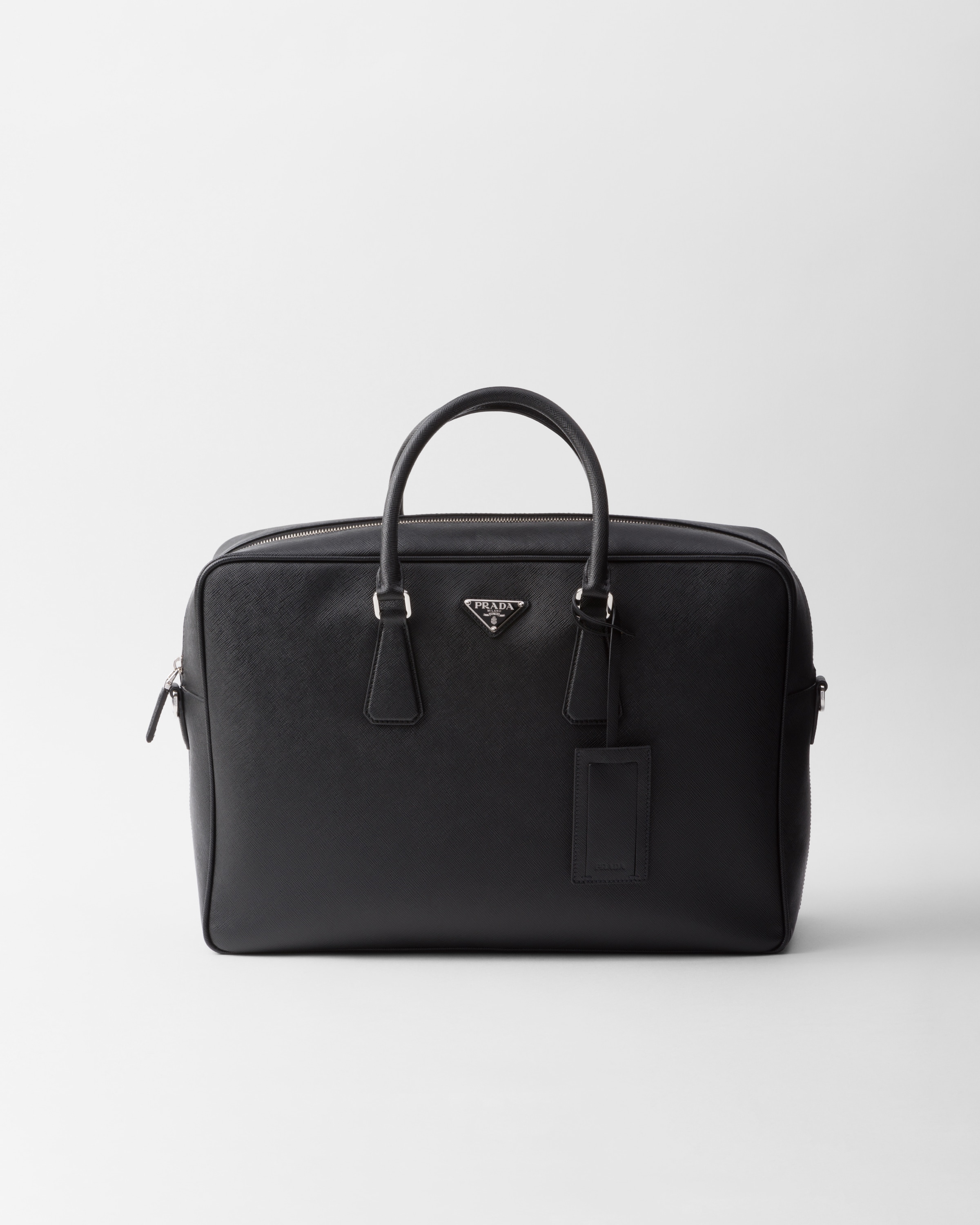 Saffiano leather briefcase Reserve Collect