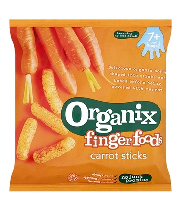 Organix Organix FF Carrot Sticks Stg2 Baby Food | Heathrow