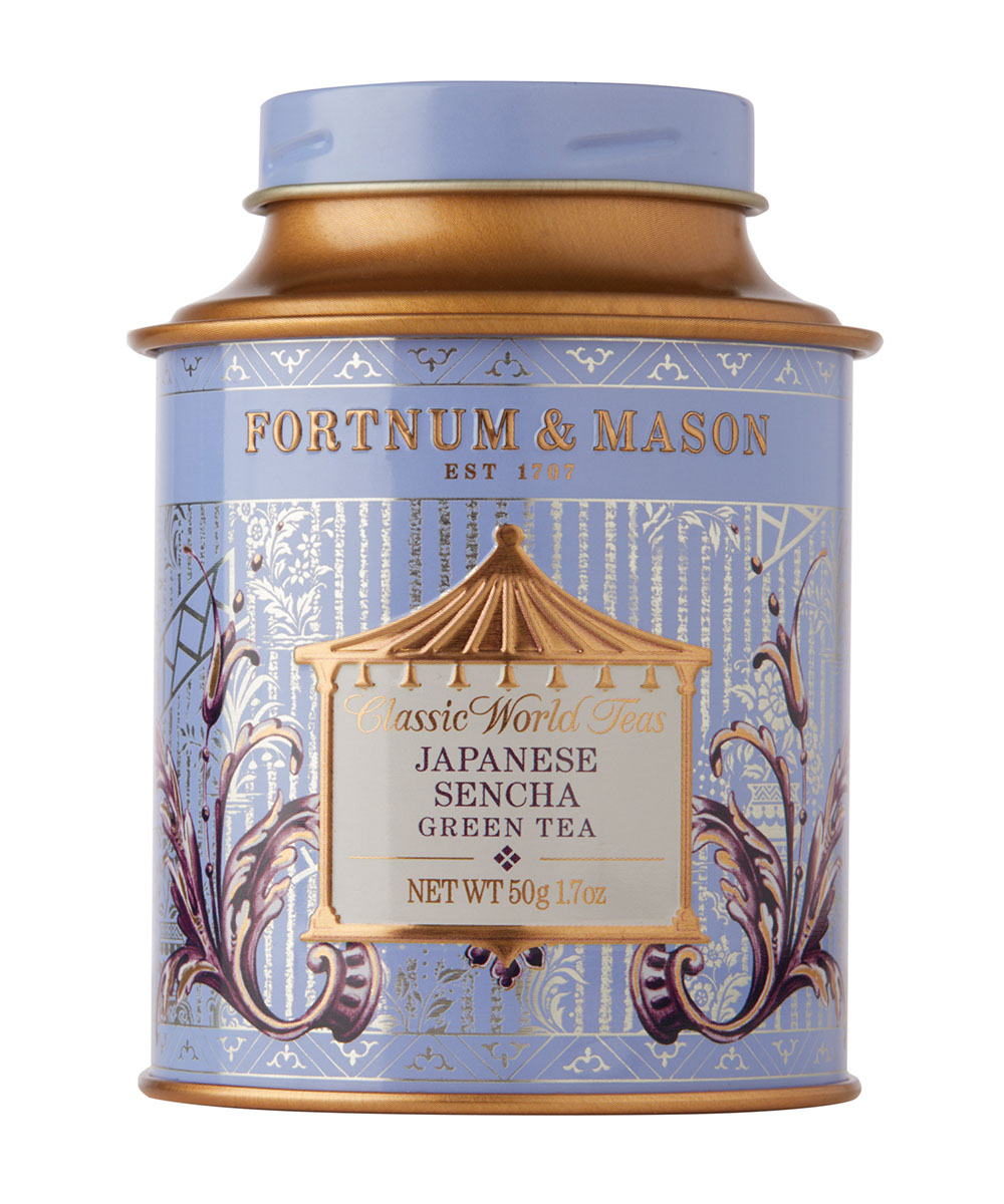 Fortnum & Mason Japanese Sencha Loose Tea Tin Boutique Navigation ...