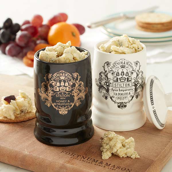 Fortnum & Mason Stilton Jar Duo Pack Traditional & Truffle Honey