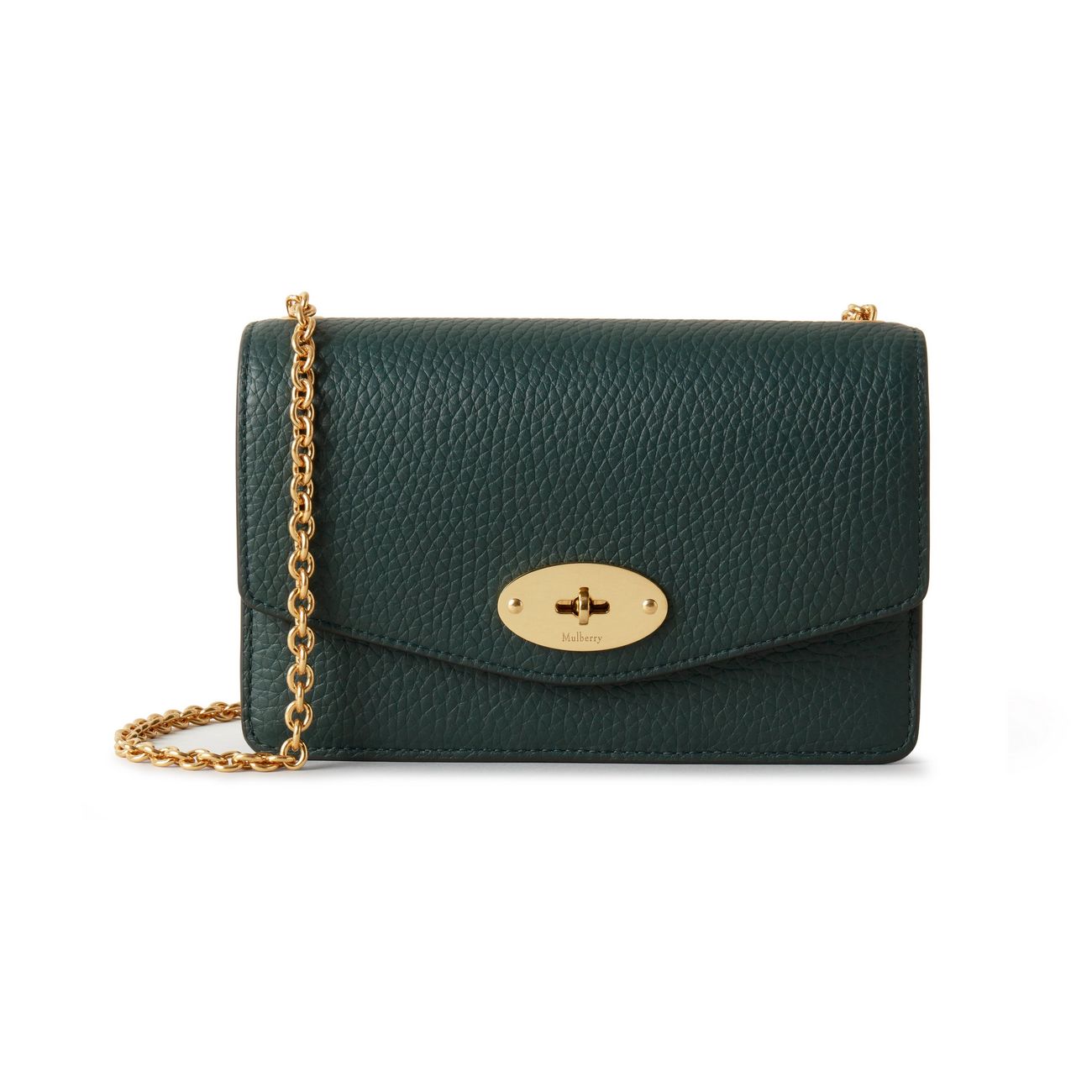 Mulberry Small Darley Heavy Grain Shoulder | Heathrow