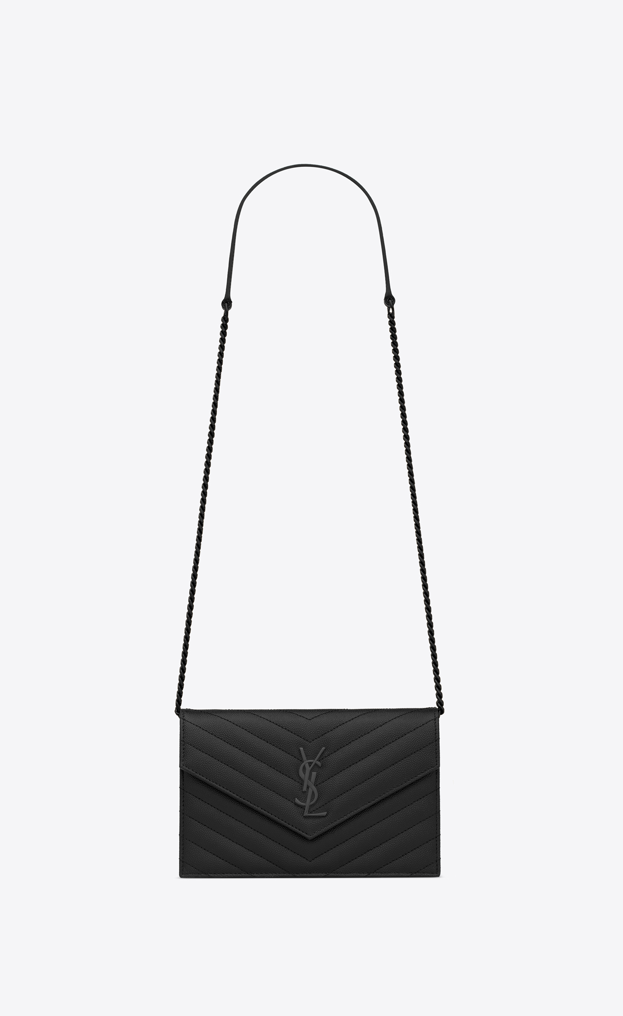 Saint Laurent Envelope Chain Wallet Purses & Pouches Heathrow Reserve & Collect